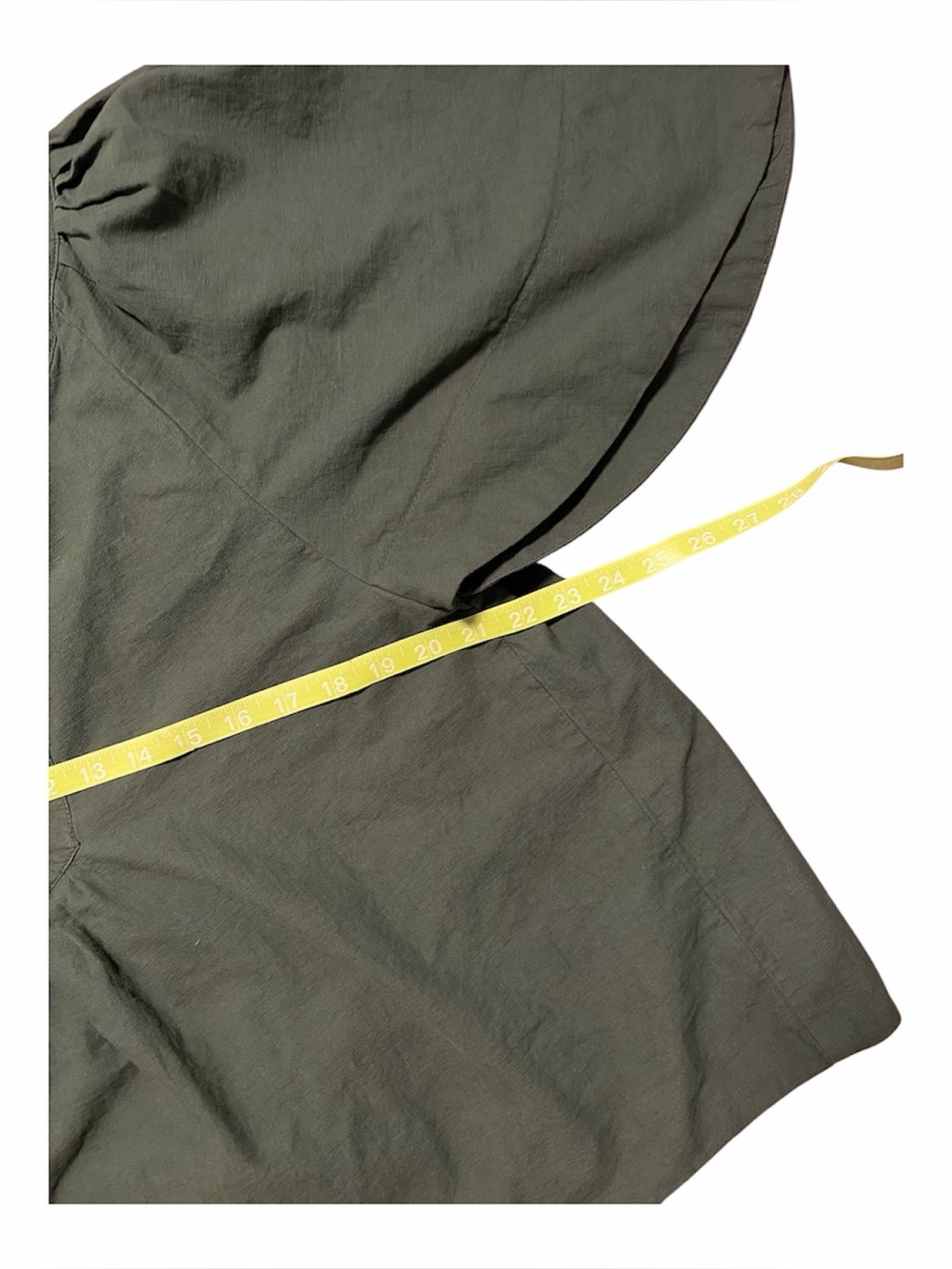 Tuckernuck Pomander Place Finley Flutter Sleeve Top Dark Green Size XL - Picture 6 of 6